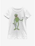 Disney The Muppets Big Kermit Youth Girls T-Shirt, WHITE, hi-res