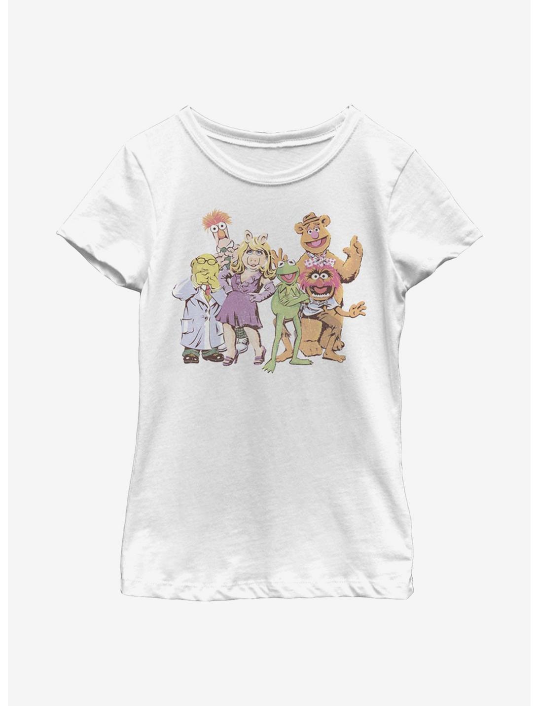 Disney The Muppets Muppet Gang Youth Girls T-Shirt, WHITE, hi-res