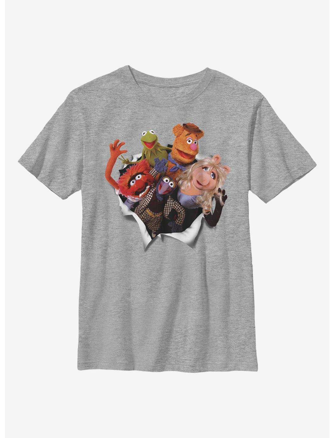 Disney The Muppets Muppet Breakout Youth T-Shirt, ATH HTR, hi-res
