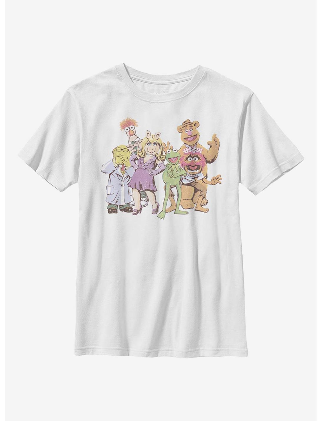 Disney The Muppets Muppet Gang Youth T-Shirt, WHITE, hi-res