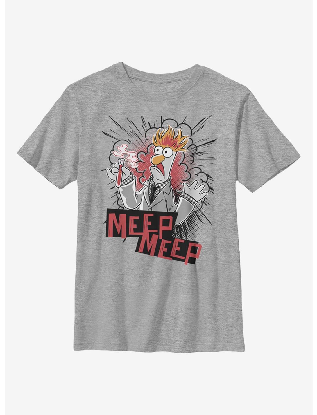 Disney The Muppets Beaker Meep Youth T-Shirt, ATH HTR, hi-res