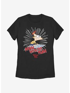 Disney Phineas And Ferb The Plan Man Womens T-Shirt, , hi-res
