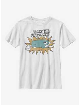 Disney Phineas And Ferb Perry The Platypus Youth T-Shirt, , hi-res