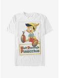 Disney Pinocchio Vintaged Poster T-Shirt, WHITE, hi-res