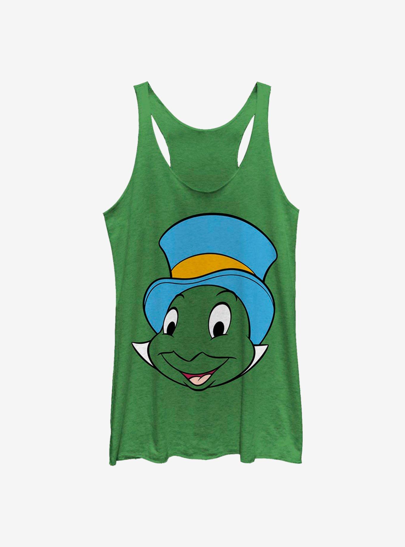 Disney Pinocchio Jiminy Face Womens Tank Top, , hi-res