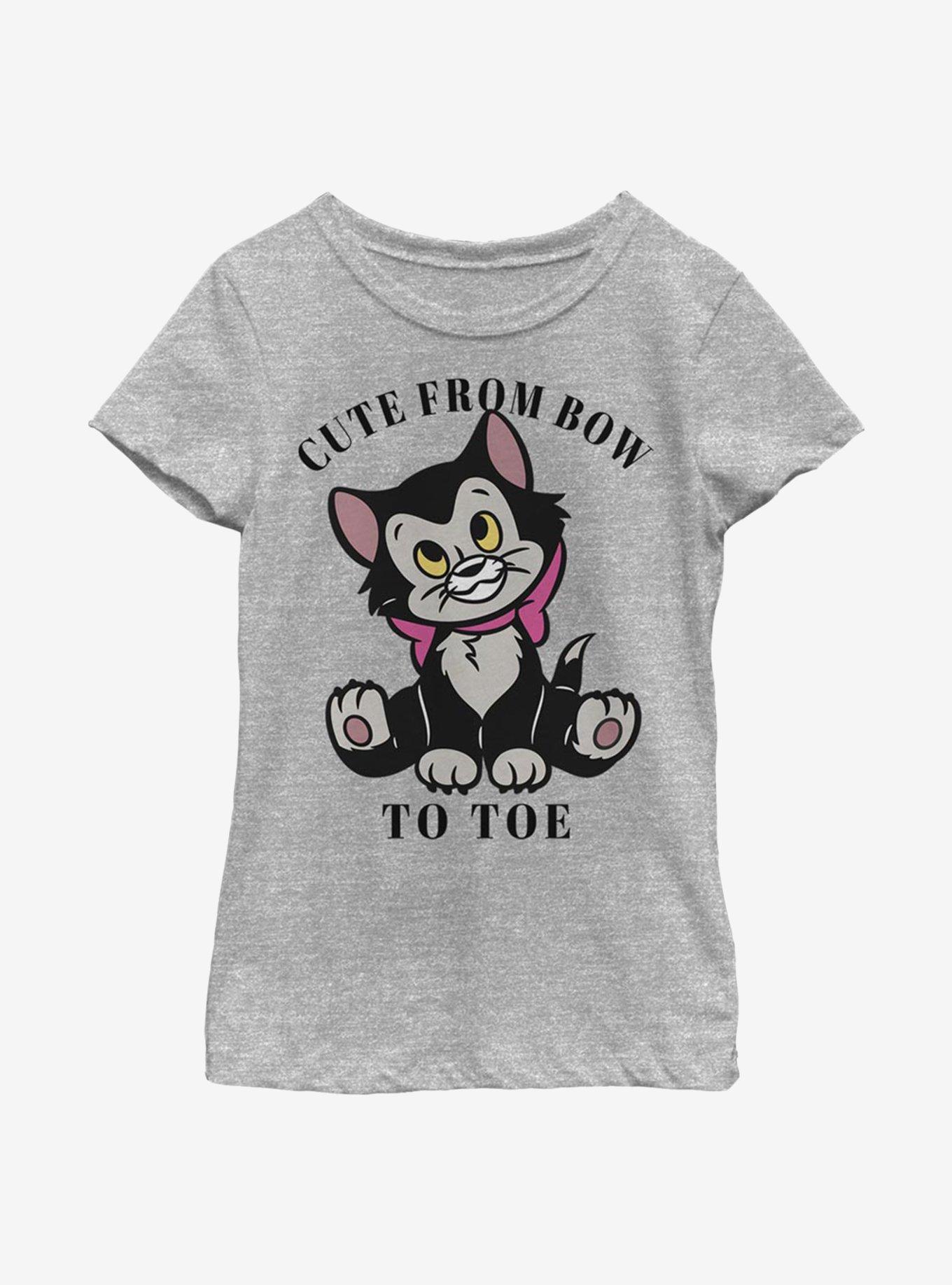 Disney Pinocchio Cute Figaro Youth Girls T-Shirt, , hi-res