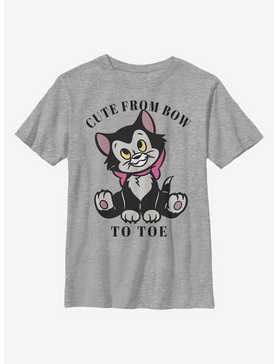 Disney Pinocchio Cute Figaro Youth T-Shirt, , hi-res