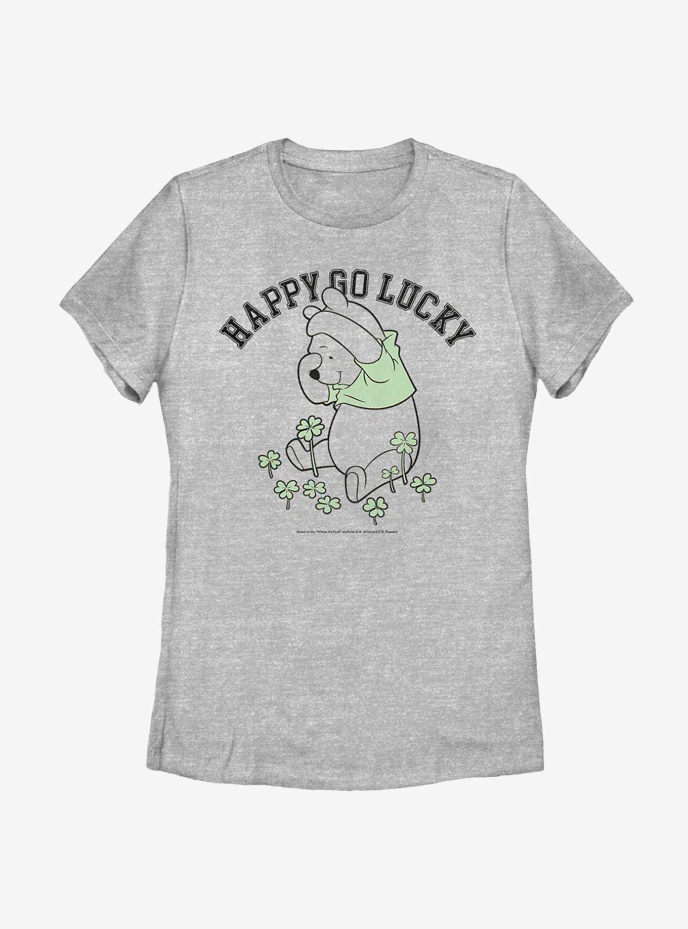 Disney Winnie The Pooh Lucky Pooh Womens T-Shirt, , hi-res