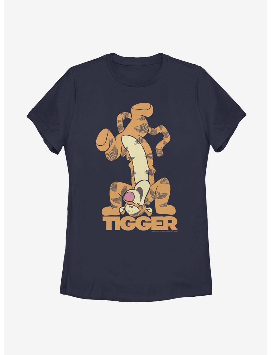 Disney Winnie The Pooh Tigger Bounce Womens T-Shirt, NAVY, hi-res