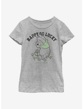 Disney Winnie The Pooh Lucky Pooh Youth Girls T-Shirt, , hi-res