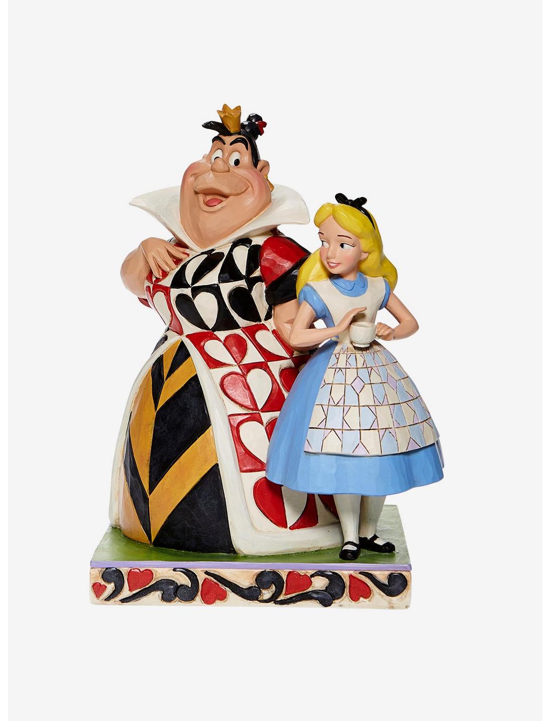 Disney Alice In Wonderland Alice And Queen Of Hearts Figure, , hi-res