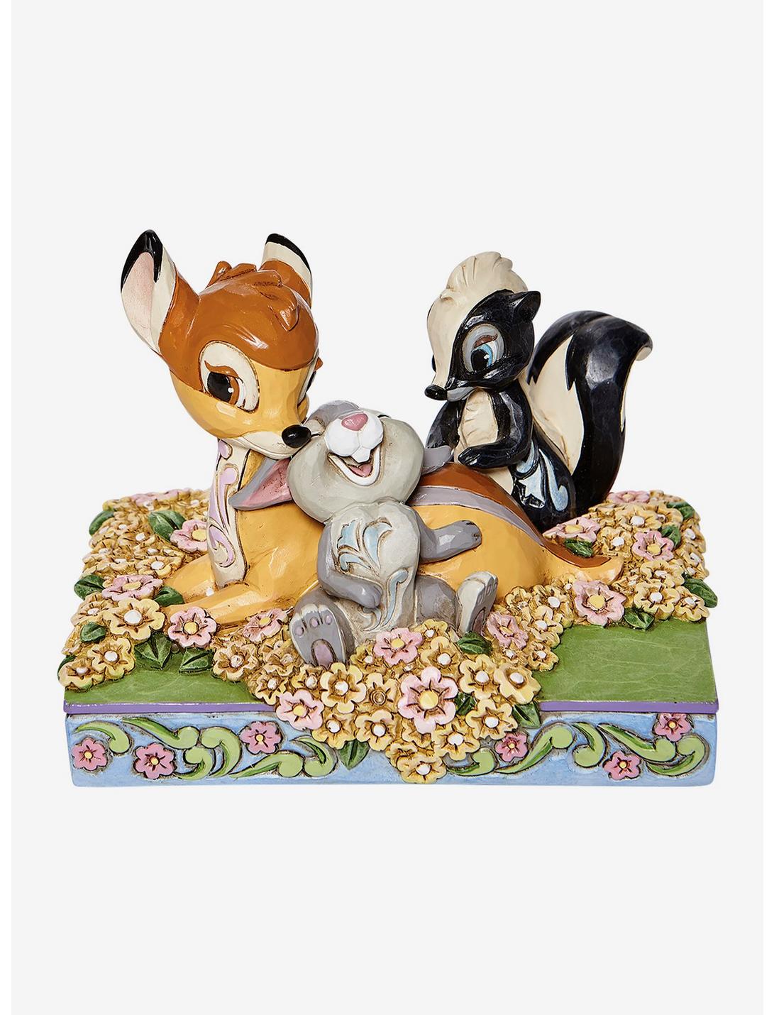 Disney Bambi And Friends In Flowers Figure, , hi-res