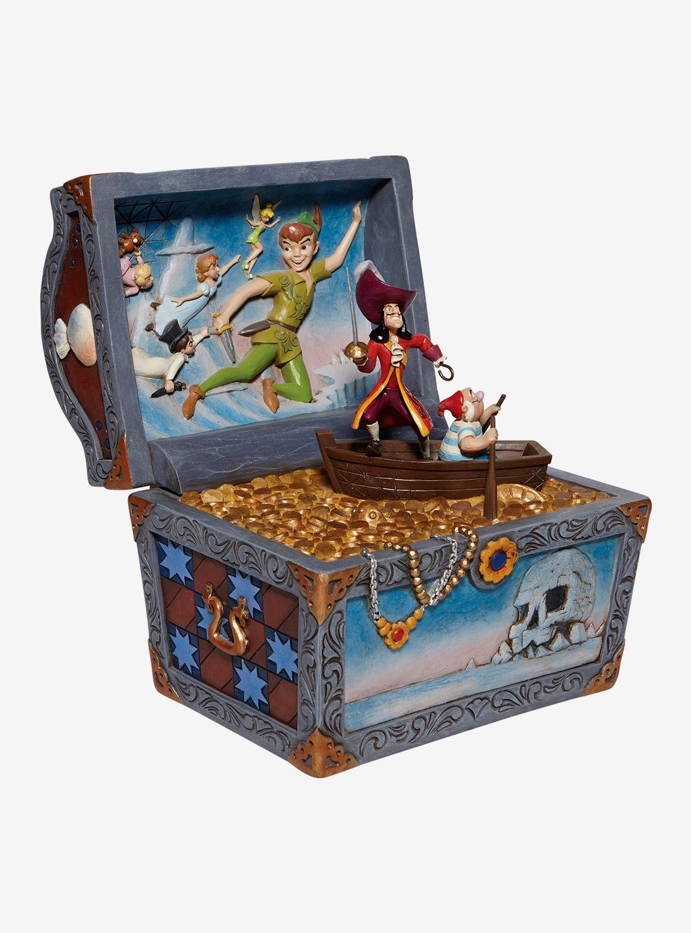 Disney Peter Pan Treasure Chest Scene Figure, , hi-res