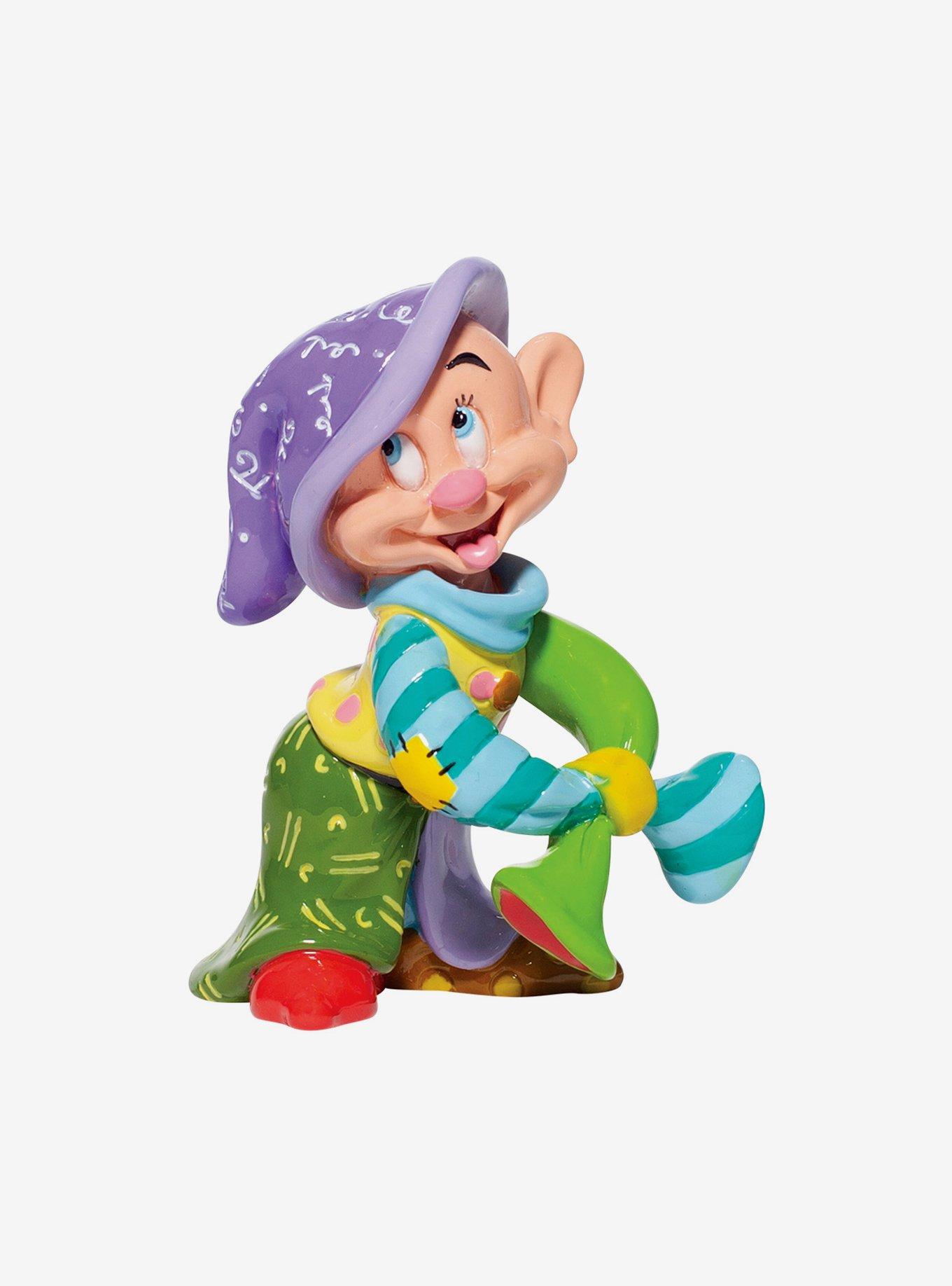 Disney Snow White And The Seven Dwarfs Romero Britto Dopey Mini Figure, , hi-res