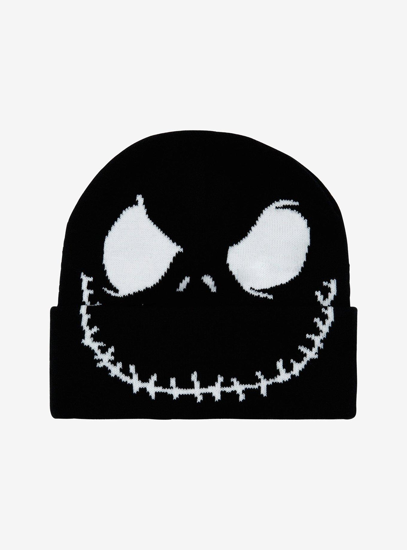 The Nightmare Before Christmas Jack Skellington Glow-In-The-Dark Beanie, , hi-res