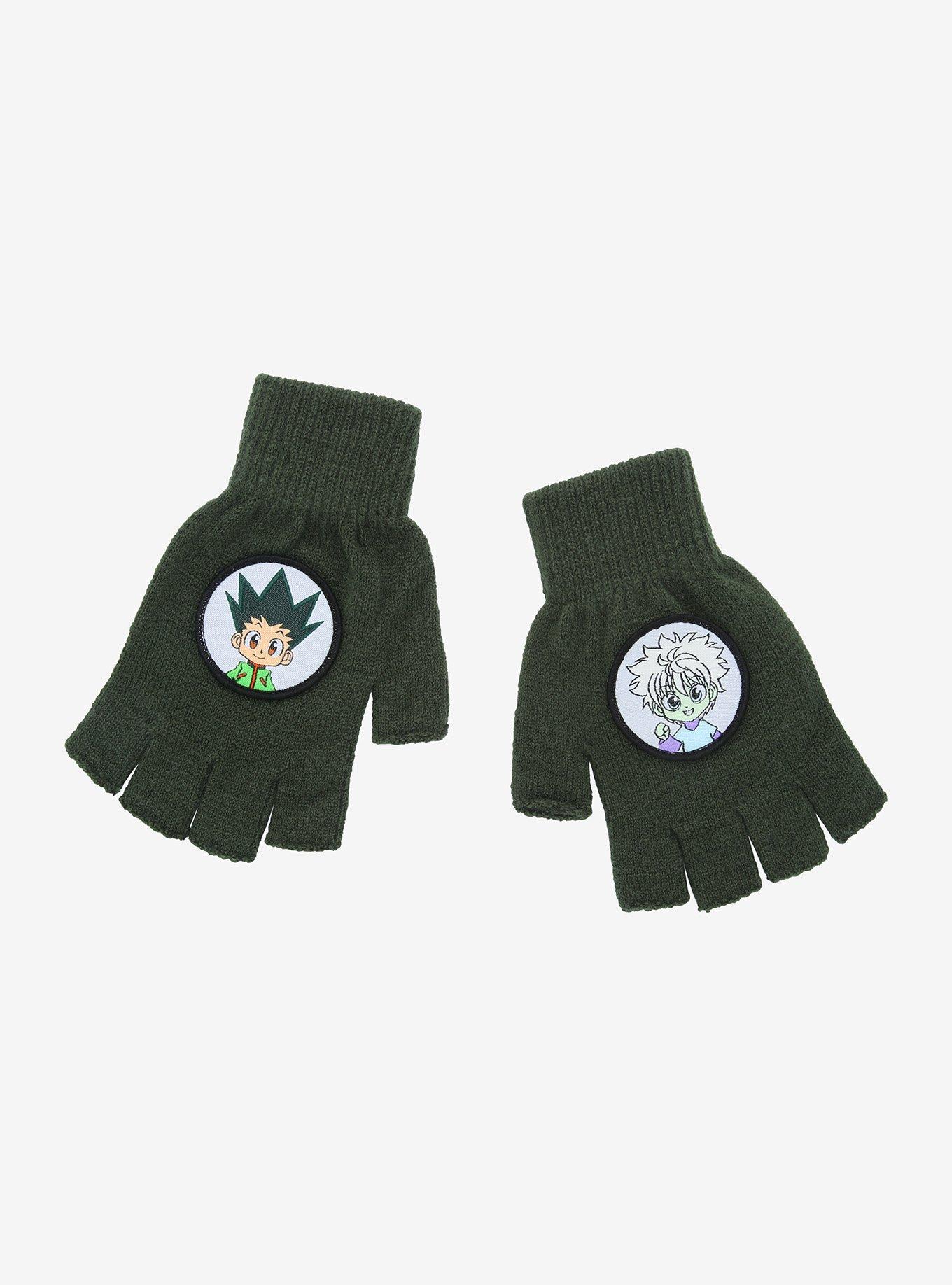 Hunter X Hunter Chibi Gon & Killua Fingerless Gloves, , hi-res