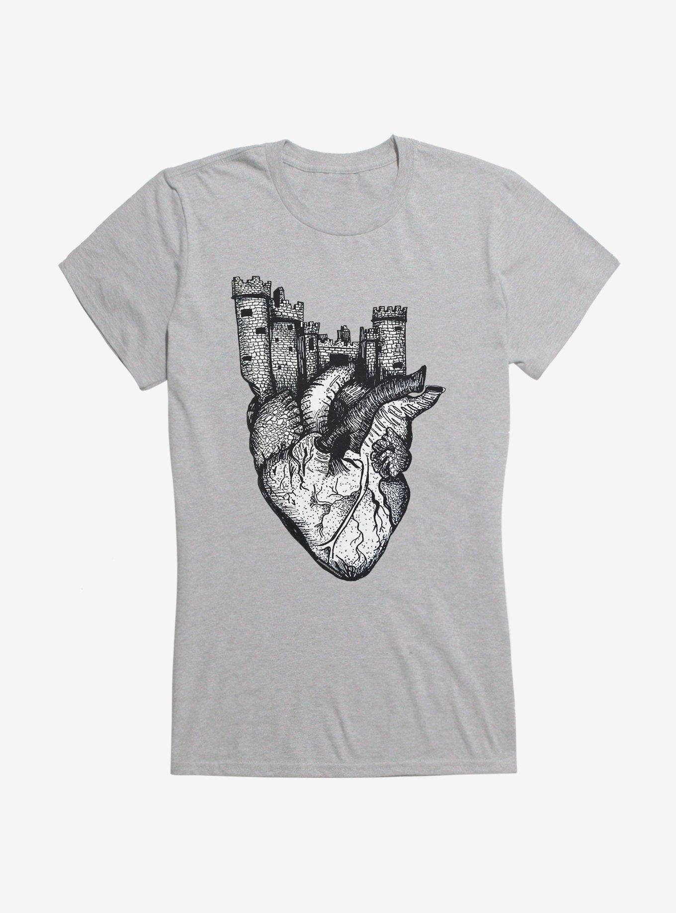 HT Creators: JennMHardingArt Protected Heart Girls T-Shirt, , hi-res