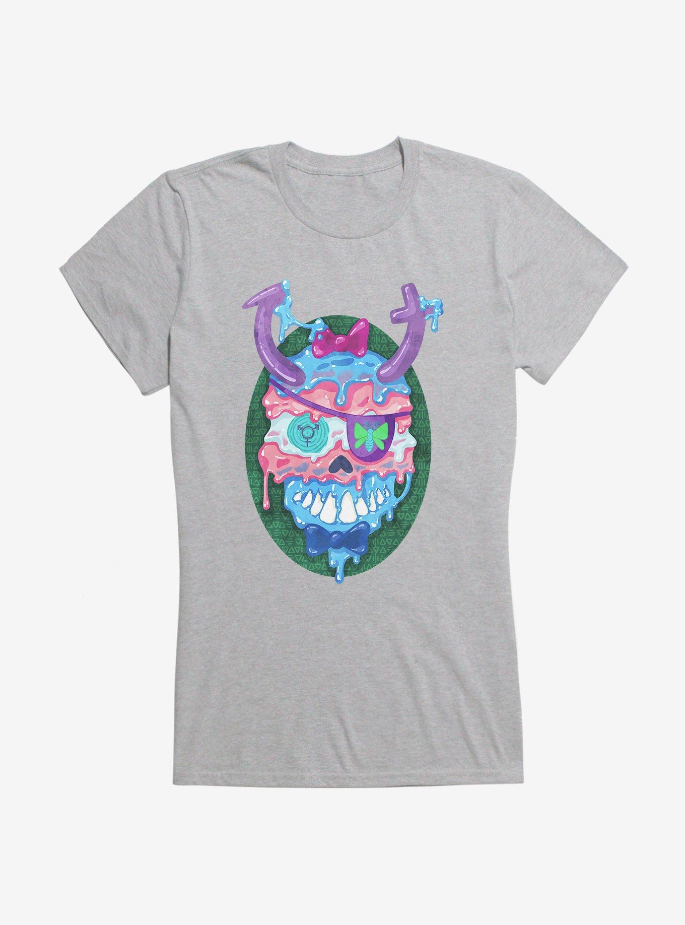 HT Creators: Ra Vashtar Trans Skull T-Shirt, , hi-res
