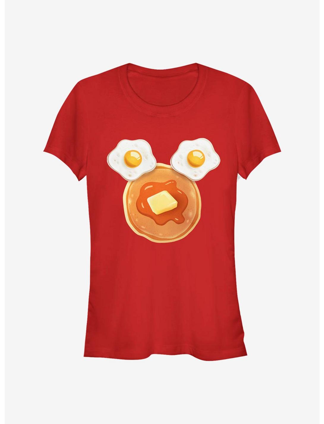 Disney Mickey Mouse Breakfast At Mickeys Girls T-Shirt, RED, hi-res