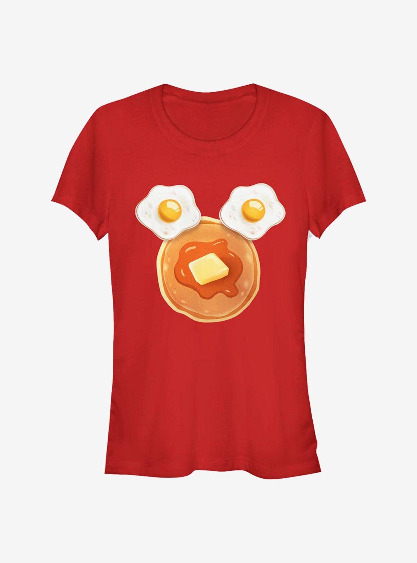 Disney Mickey Mouse Breakfast At Mickeys Girls T-Shirt, RED, hi-res