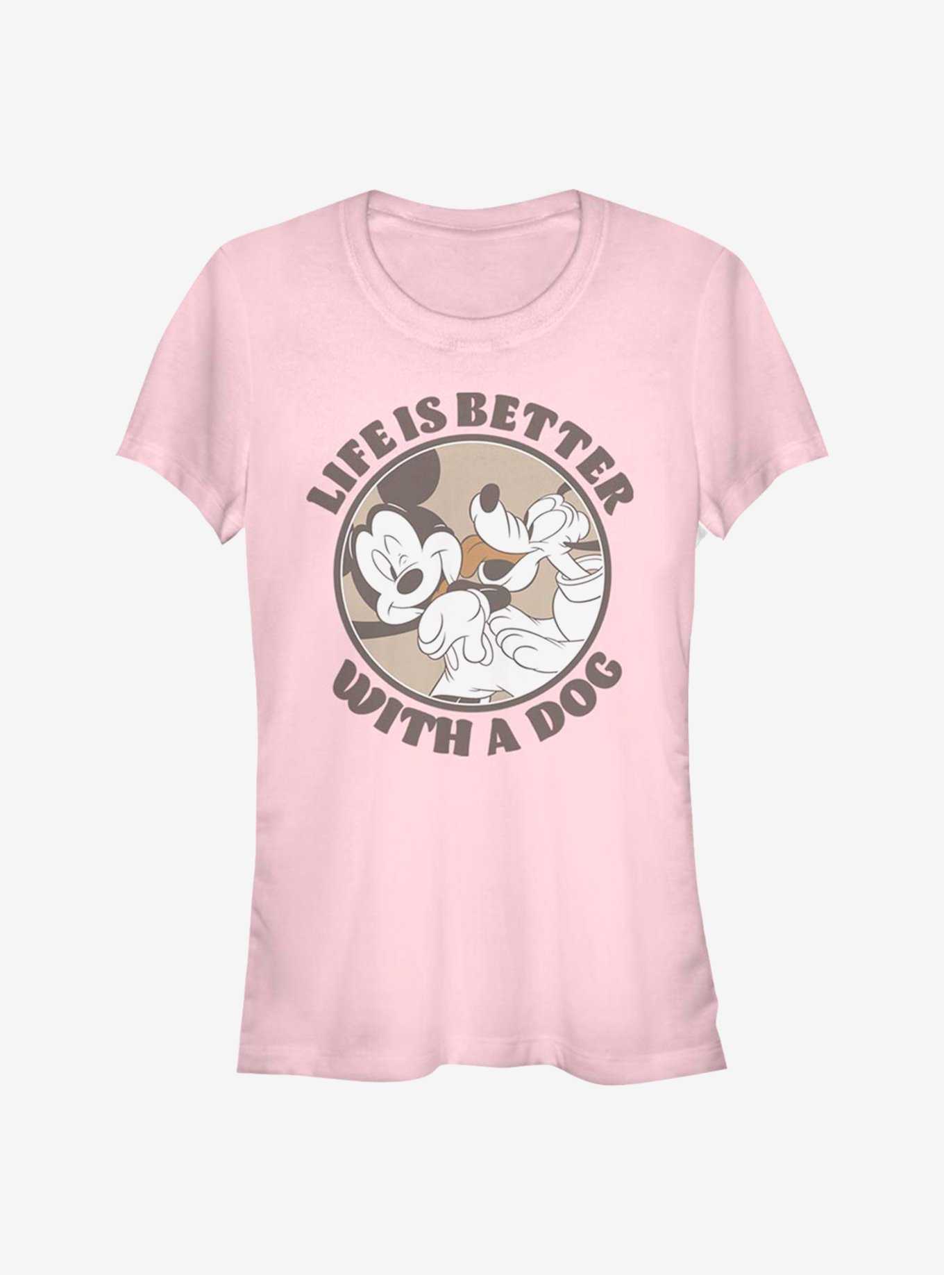 Disney Mickey Mouse Dog Life Girls T-Shirt, , hi-res