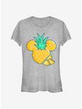 Disney Mickey Mouse Pineapple Girls T-Shirt, ATH HTR, hi-res