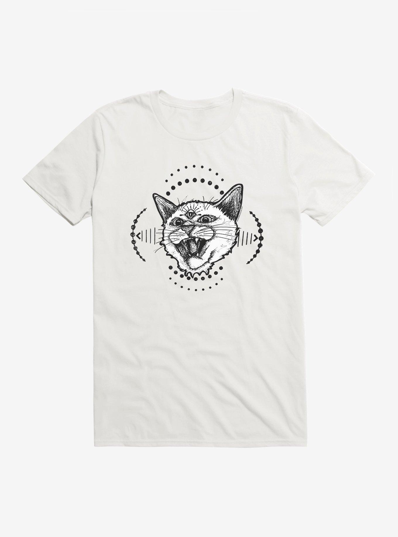 HT Creators: JennMHardingArt Lazer Cat T-Shirt, , hi-res