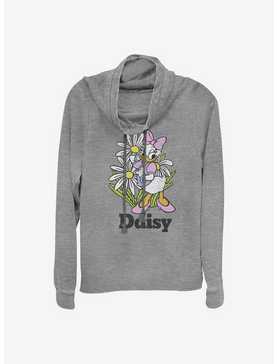 Disney Daisy Duck Daisy Cowlneck Long-Sleeve Girls Top, , hi-res