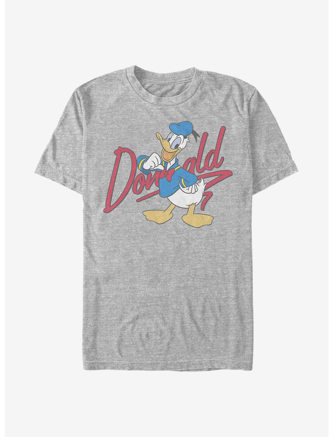 Disney Donald Duck Signature Donald T-Shirt, ATH HTR, hi-res