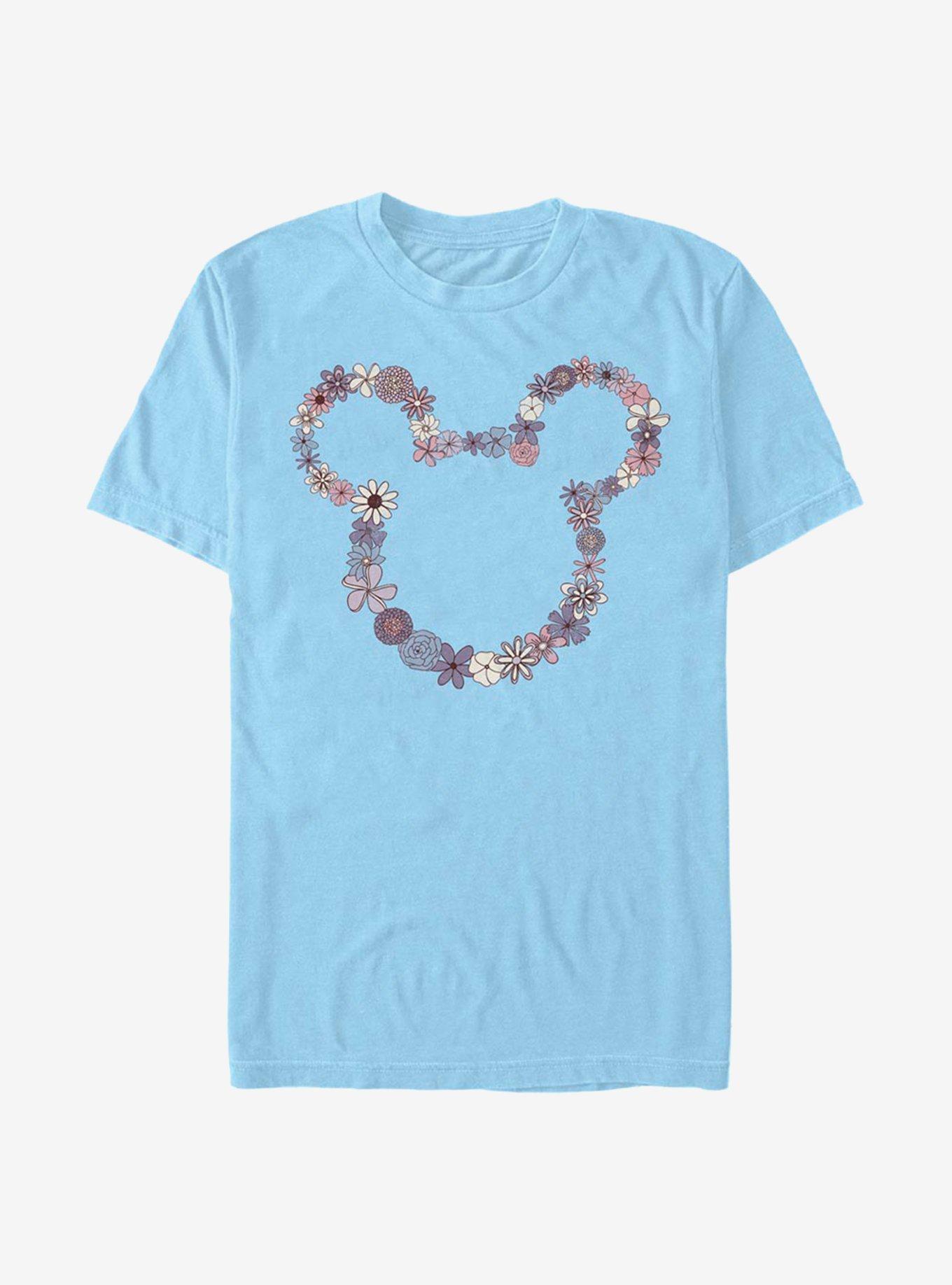 Disney Mickey Mouse Mickey Flowers T-Shirt