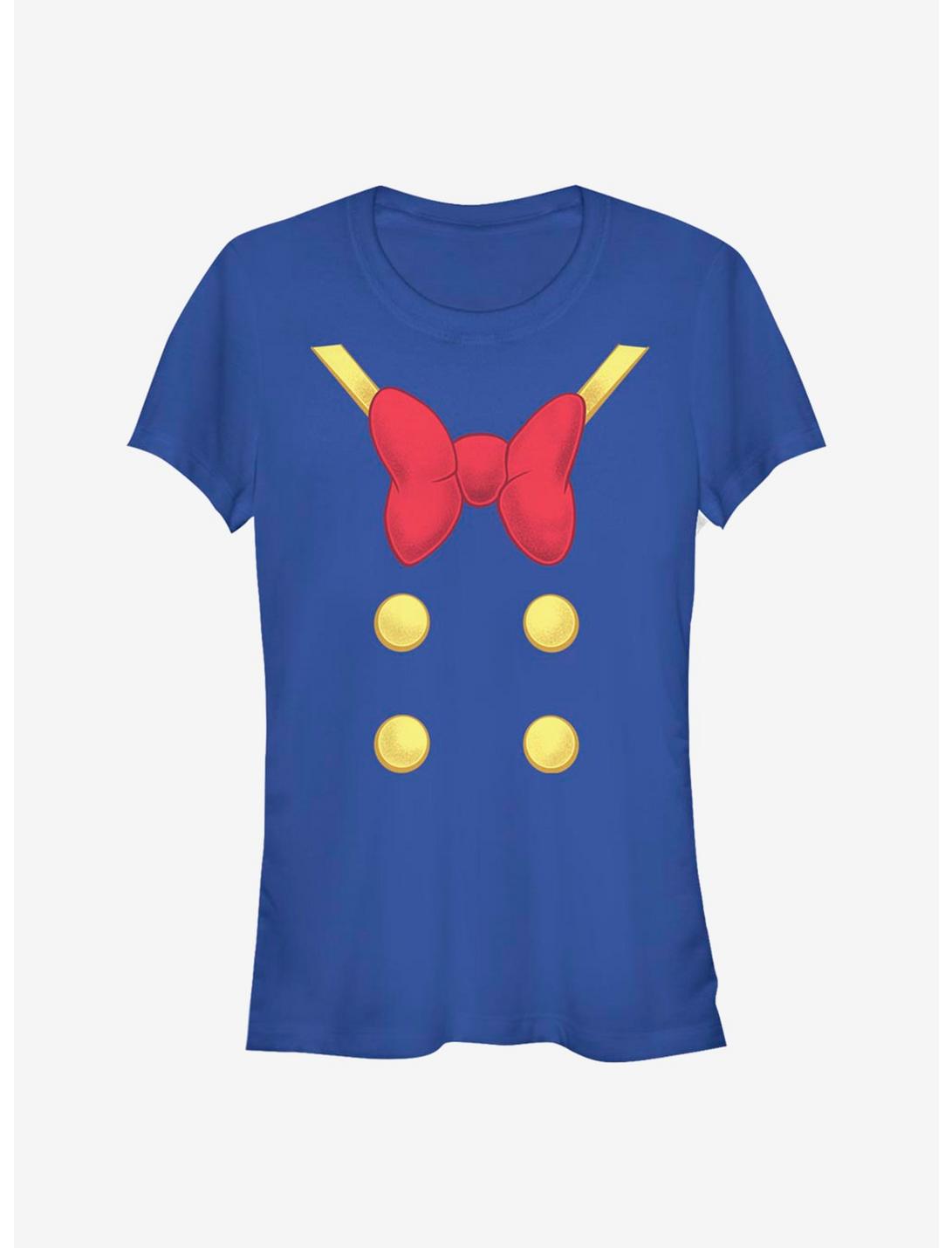 Disney Donald Duck Costume Girls T-Shirt, ROYAL, hi-res
