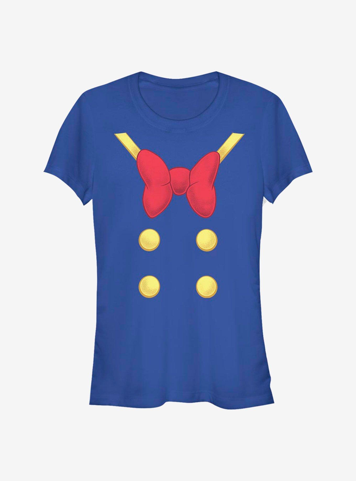 Disney Donald Duck Costume Girls T-Shirt, ROYAL, hi-res
