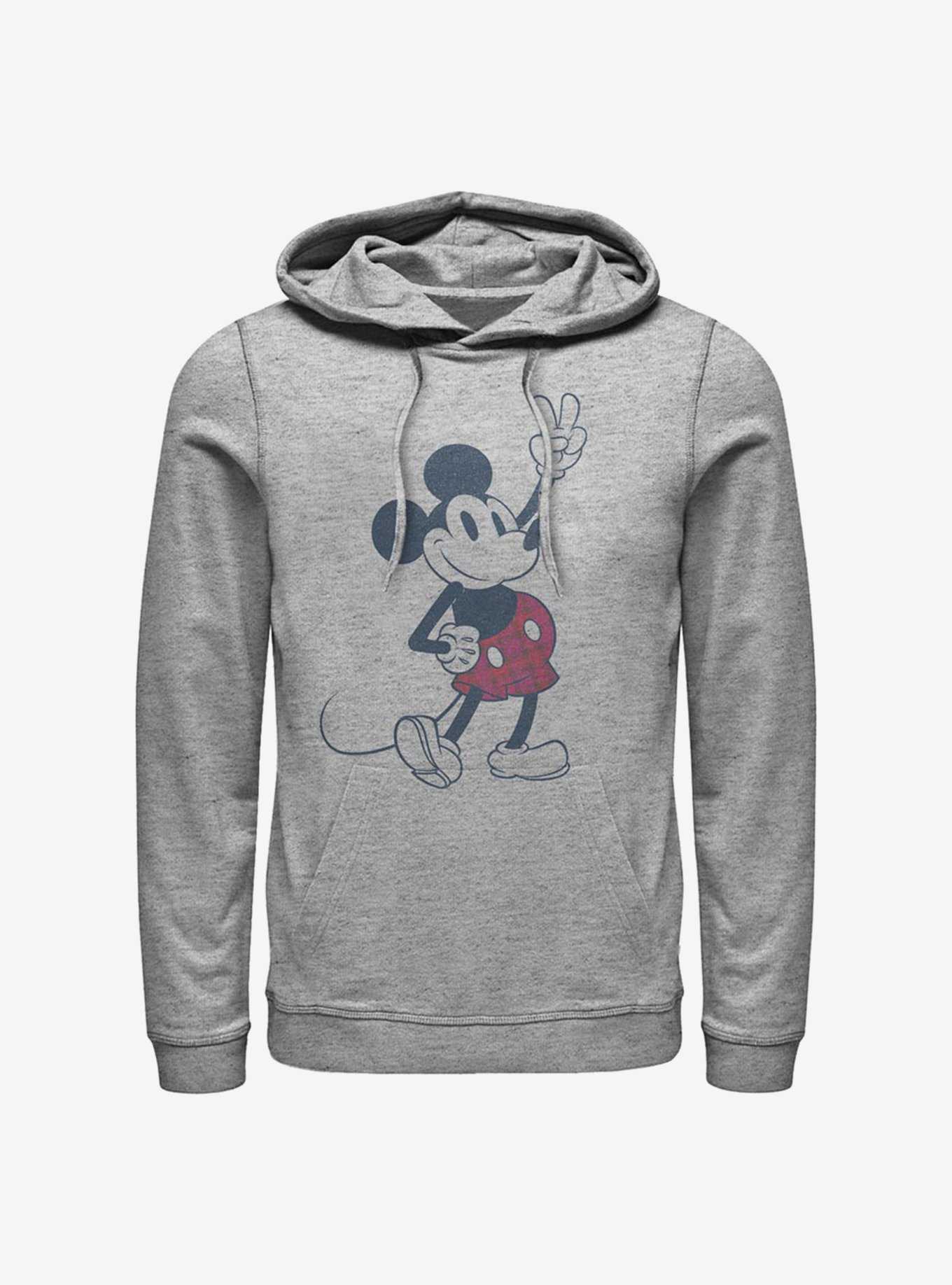 Disney Mickey Mouse Plaid Mickey Hoodie, , hi-res