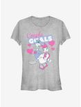 Disney Donald Duck Couple Goals Girls T-Shirt, ATH HTR, hi-res