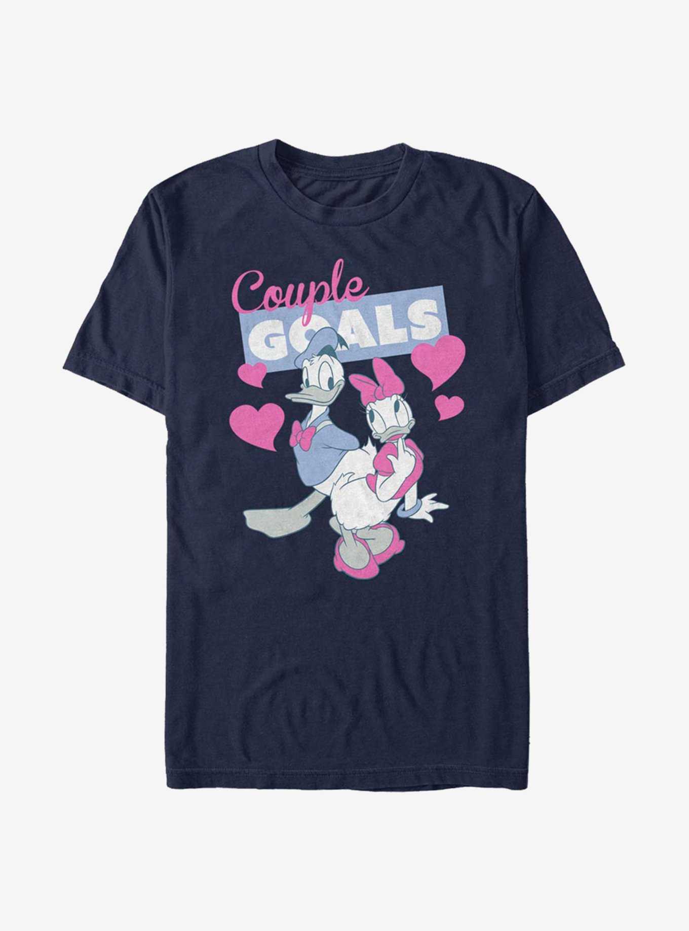 Disney Donald Duck & Daisy Duck Couple Goals T-Shirt, , hi-res