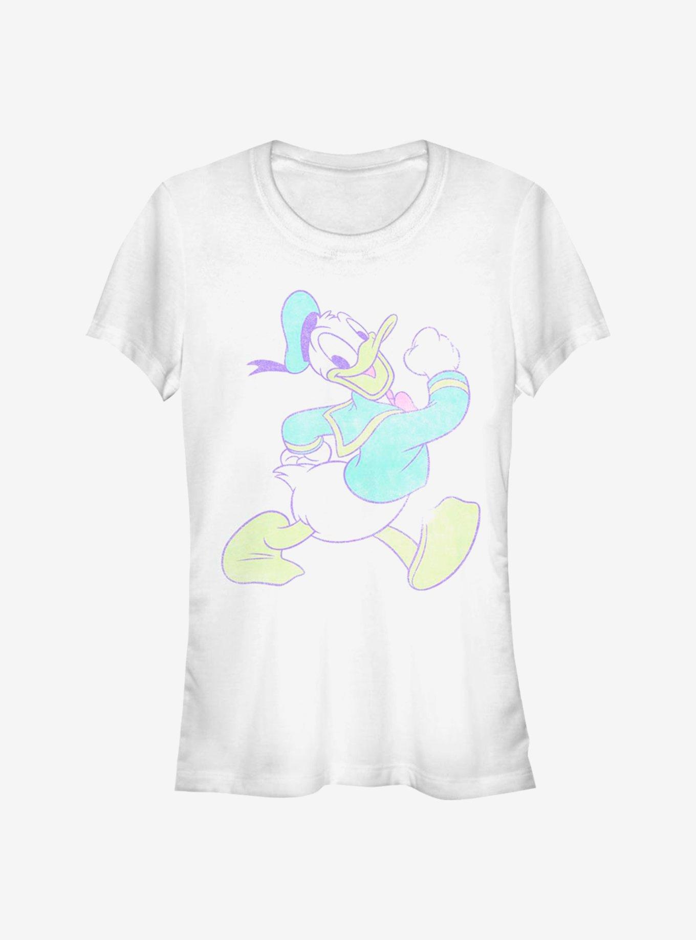 Disney Donald Duck Neon Donald Girls T-Shirt, WHITE, hi-res