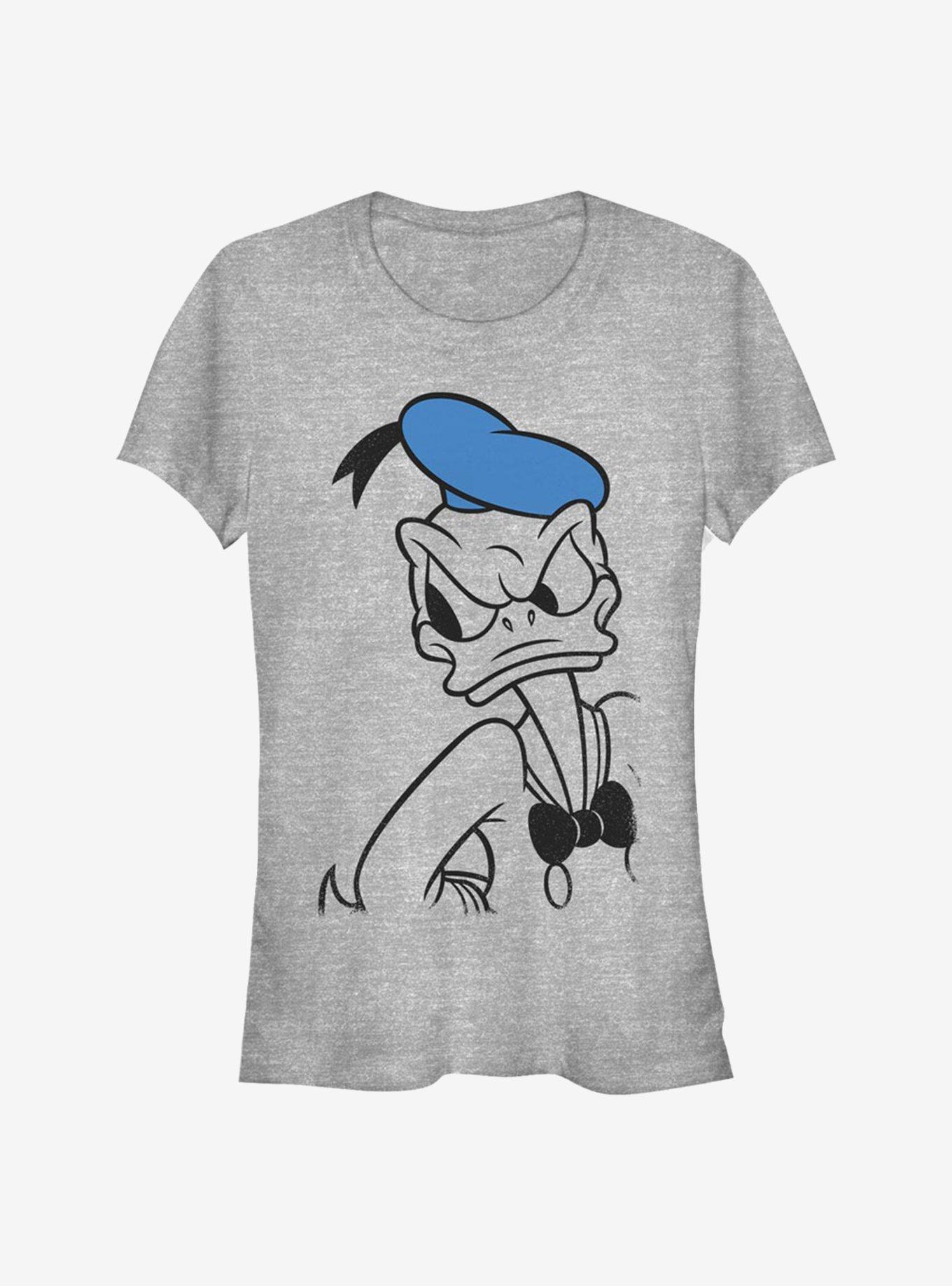 Disney Donald Duck Tonal Line Donald Girls T-Shirt, ATH HTR, hi-res