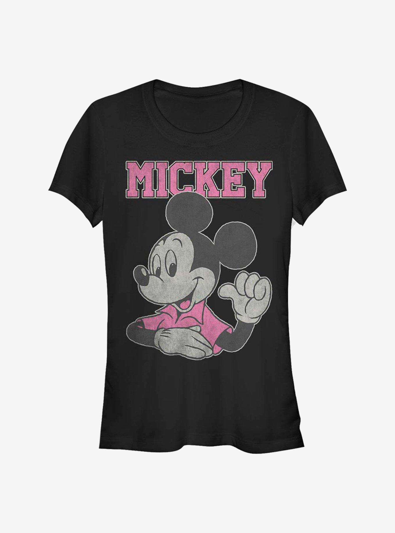 Disney Mickey Mouse Jumbo Mickey Girls T-Shirt, BLACK, hi-res