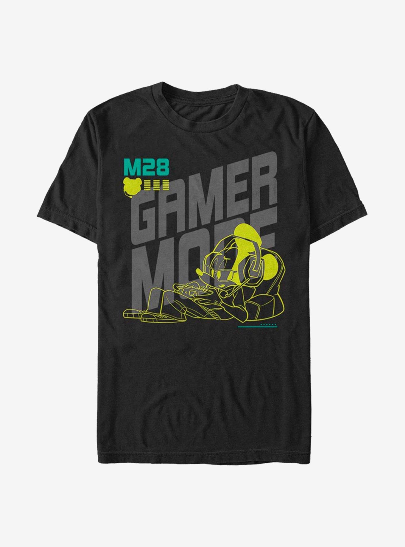 Disney Mickey Mouse Gamer Time T-Shirt, BLACK, hi-res