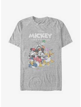 Disney Mickey Mouse Mickey Freinds Group T-Shirt, , hi-res