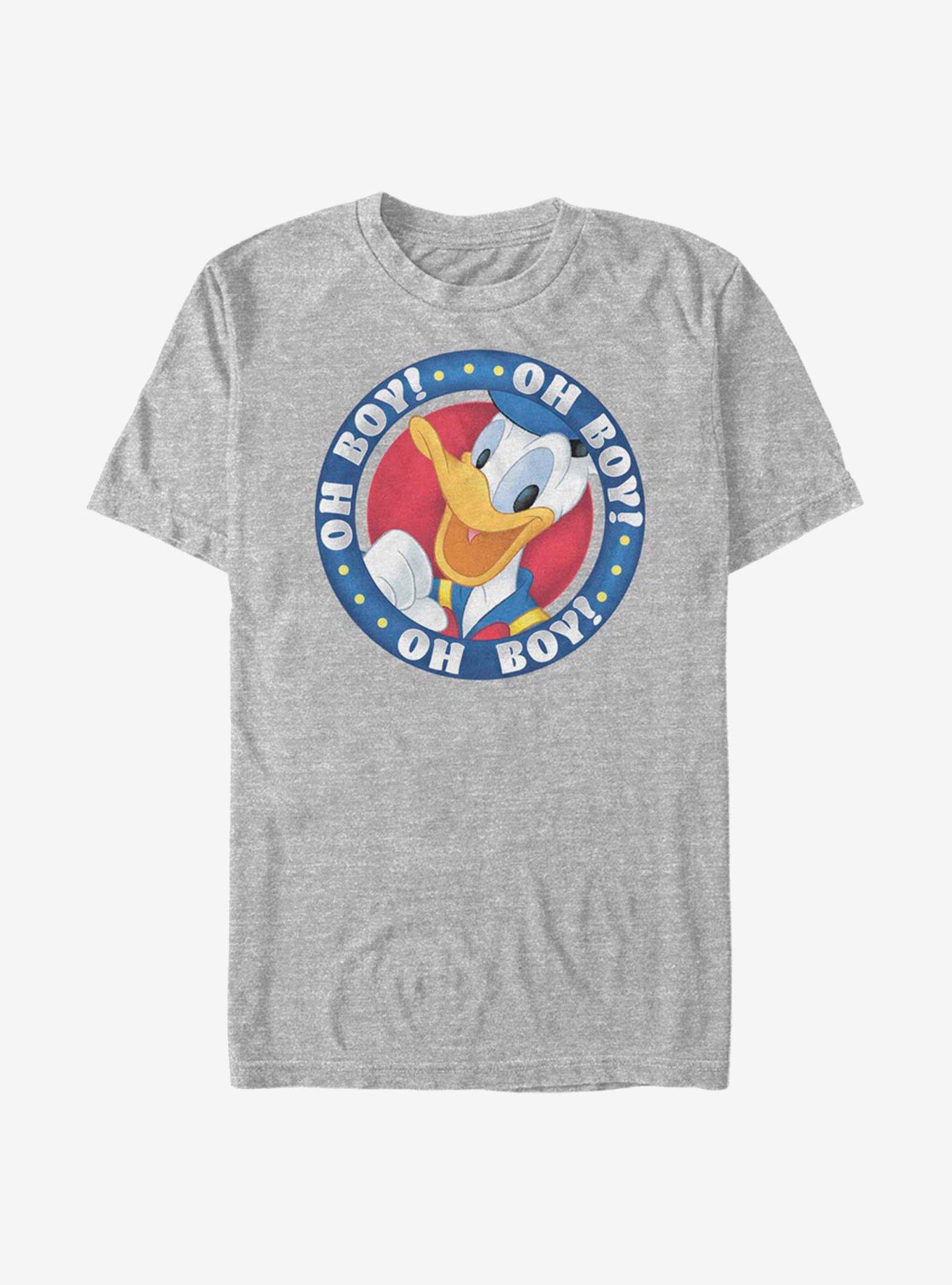 Disney Donald Duck Oh Boy Donald T-Shirt, ATH HTR, hi-res