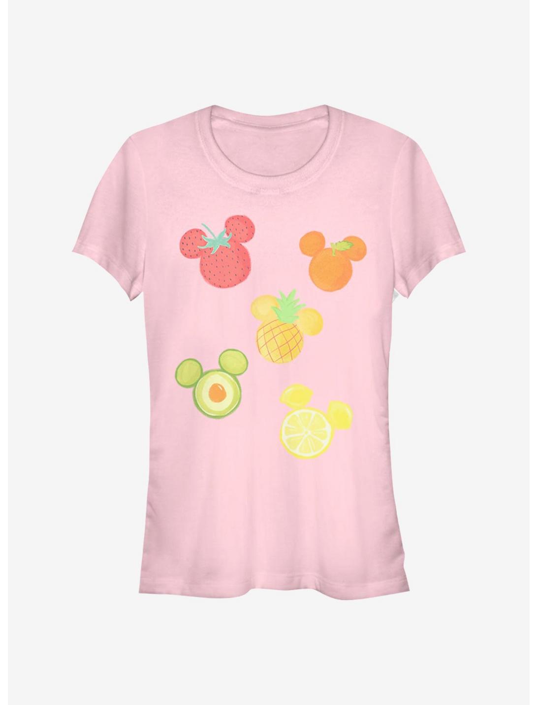 Disney Mickey Mouse Assorted Fruit Girls T-Shirt, LIGHT PINK, hi-res