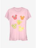 Disney Mickey Mouse Assorted Fruit Girls T-Shirt, LIGHT PINK, hi-res