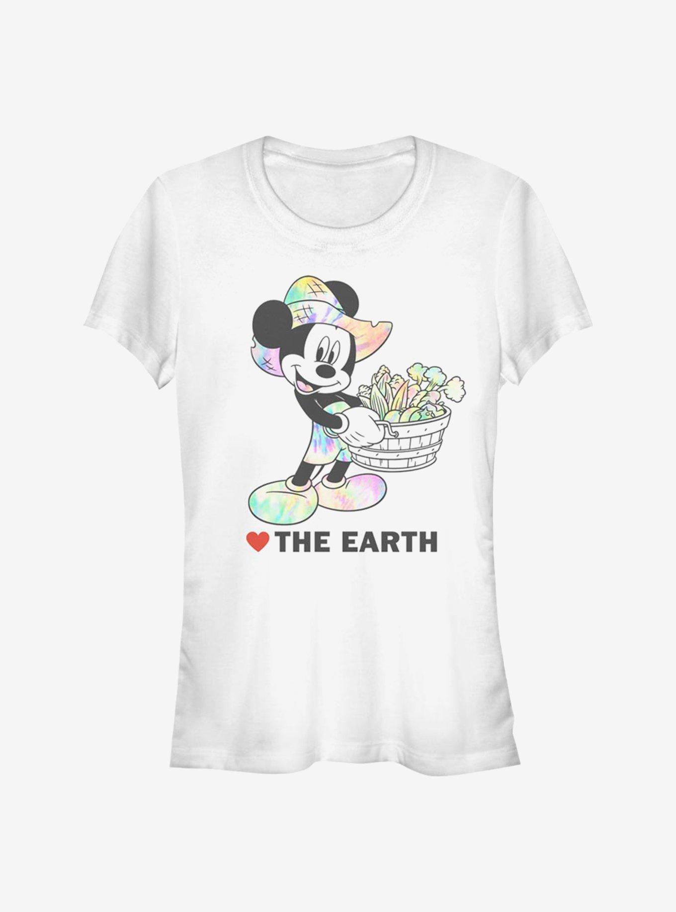 Disney Mickey Mouse Heart The Earth Girls T-Shirt, , hi-res