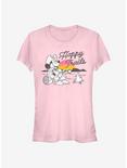 Disney Mickey Mouse Happy Trails Girls T-Shirt, LIGHT PINK, hi-res