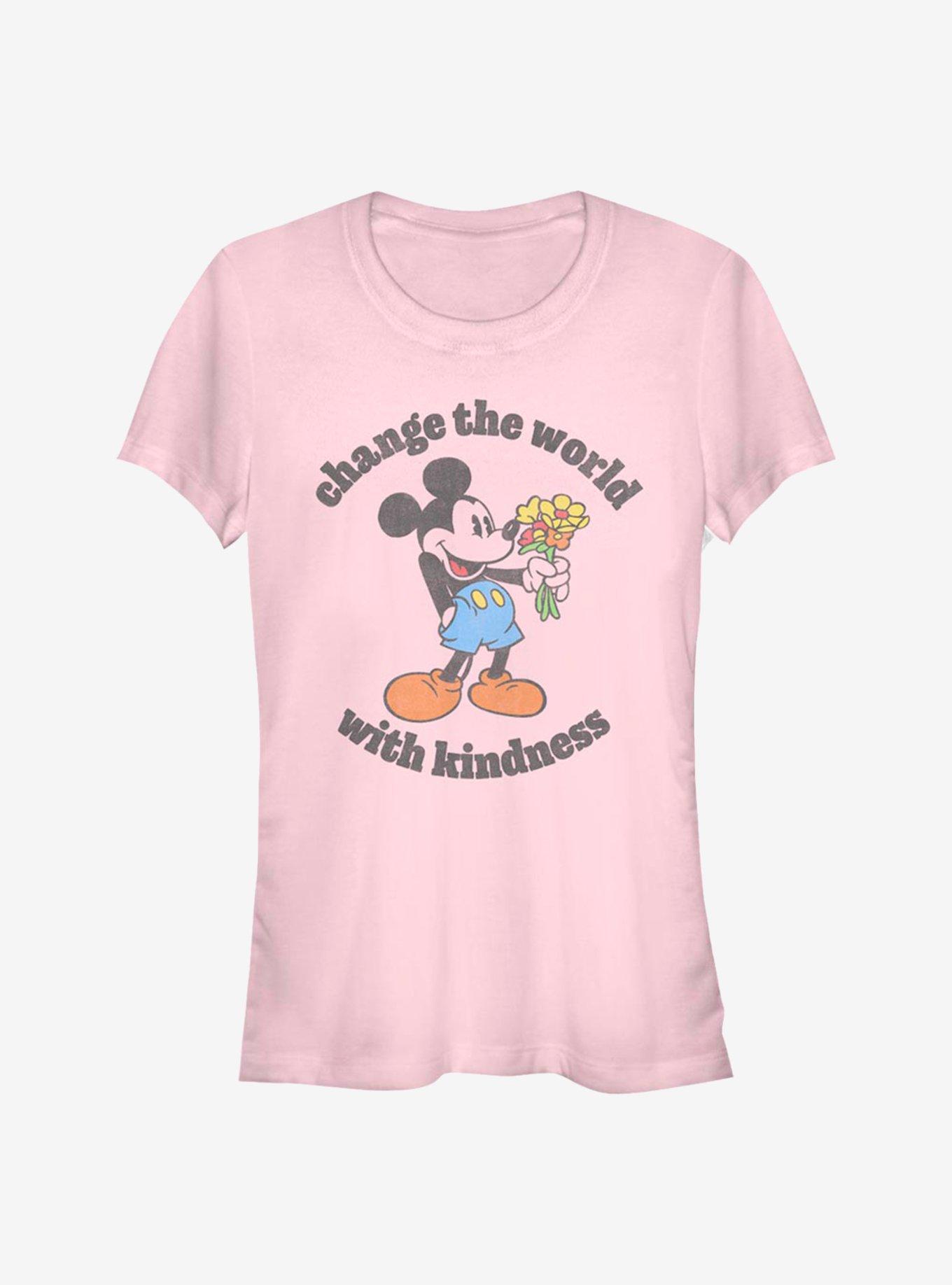 Disney Mickey Mouse Kindness Girls T-Shirt, LIGHT PINK, hi-res