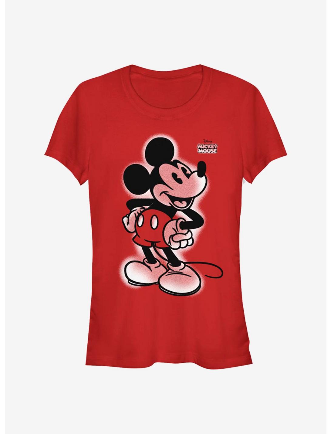 Disney Mickey Mouse Mickey Graffiti Girls T-Shirt, RED, hi-res