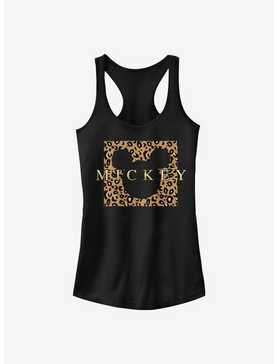 Disney Mickey Mouse Leopard Square Mick Girls Tank, , hi-res
