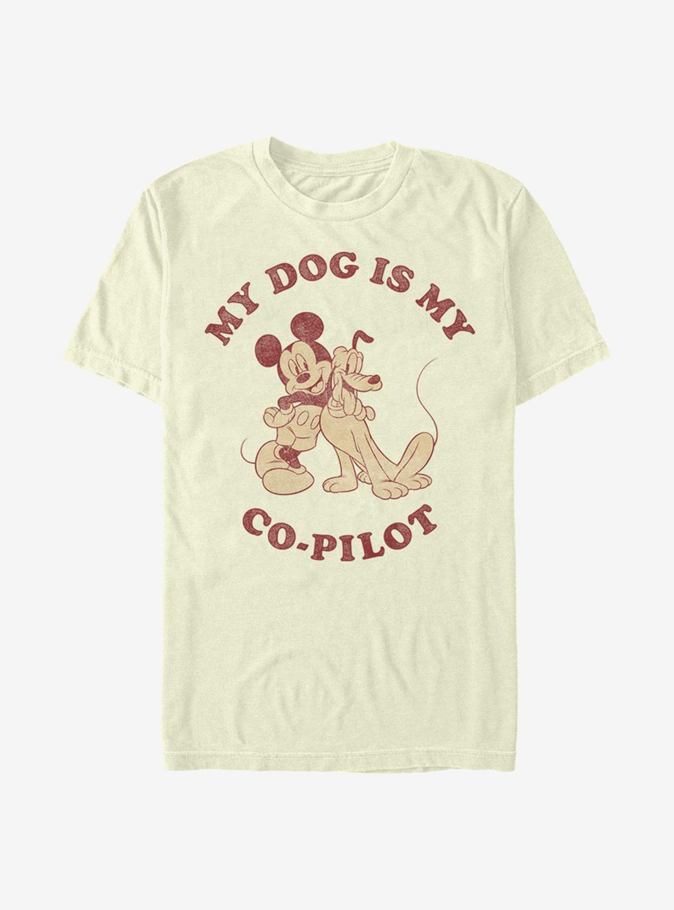 Disney Mickey Mouse Co-Pilot T-Shirt, NATURAL, hi-res