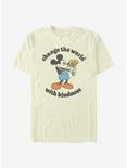 Disney Mickey Mouse Kindness T-Shirt, NATURAL, hi-res